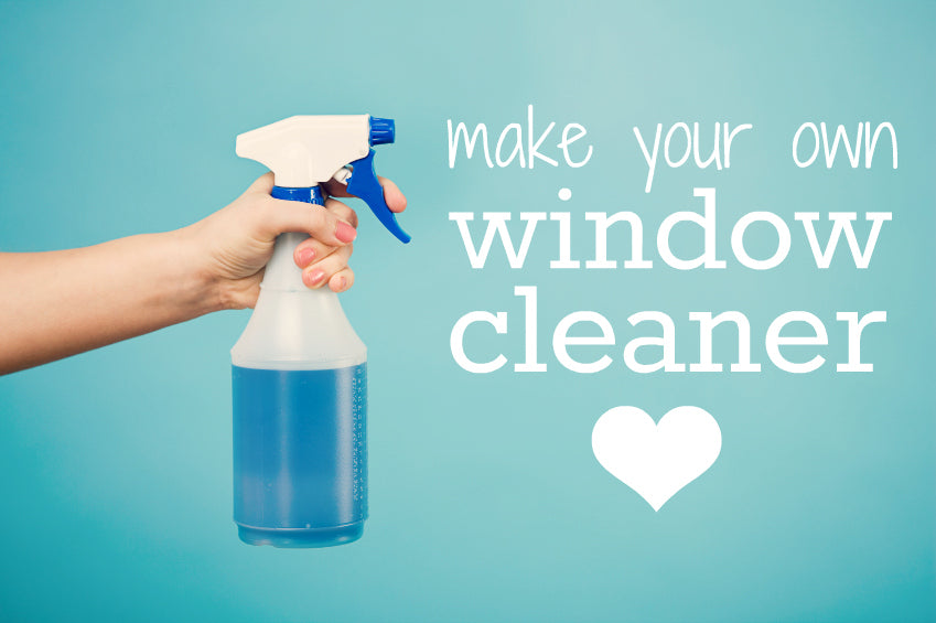 Make your own window cleaner!